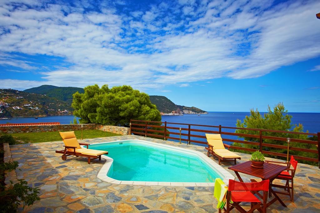 Porto Skopelos Villas Экстерьер фото